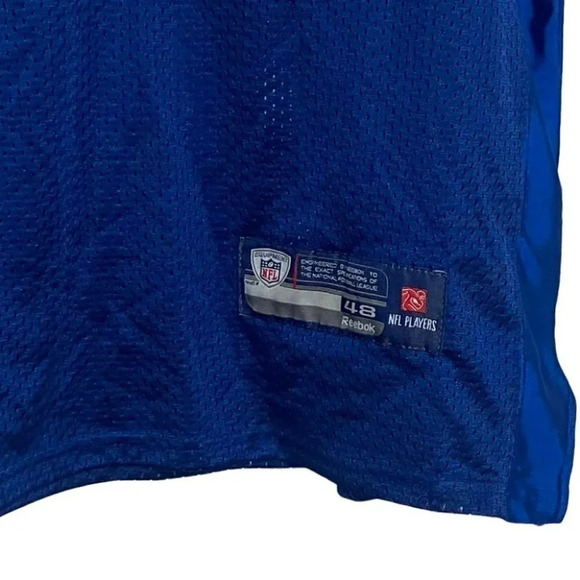 NFL Onfield Reebok New York Giants #80 Tony Cruz Super Bowl XLVI‎ size 48 - Picture 4 of 8